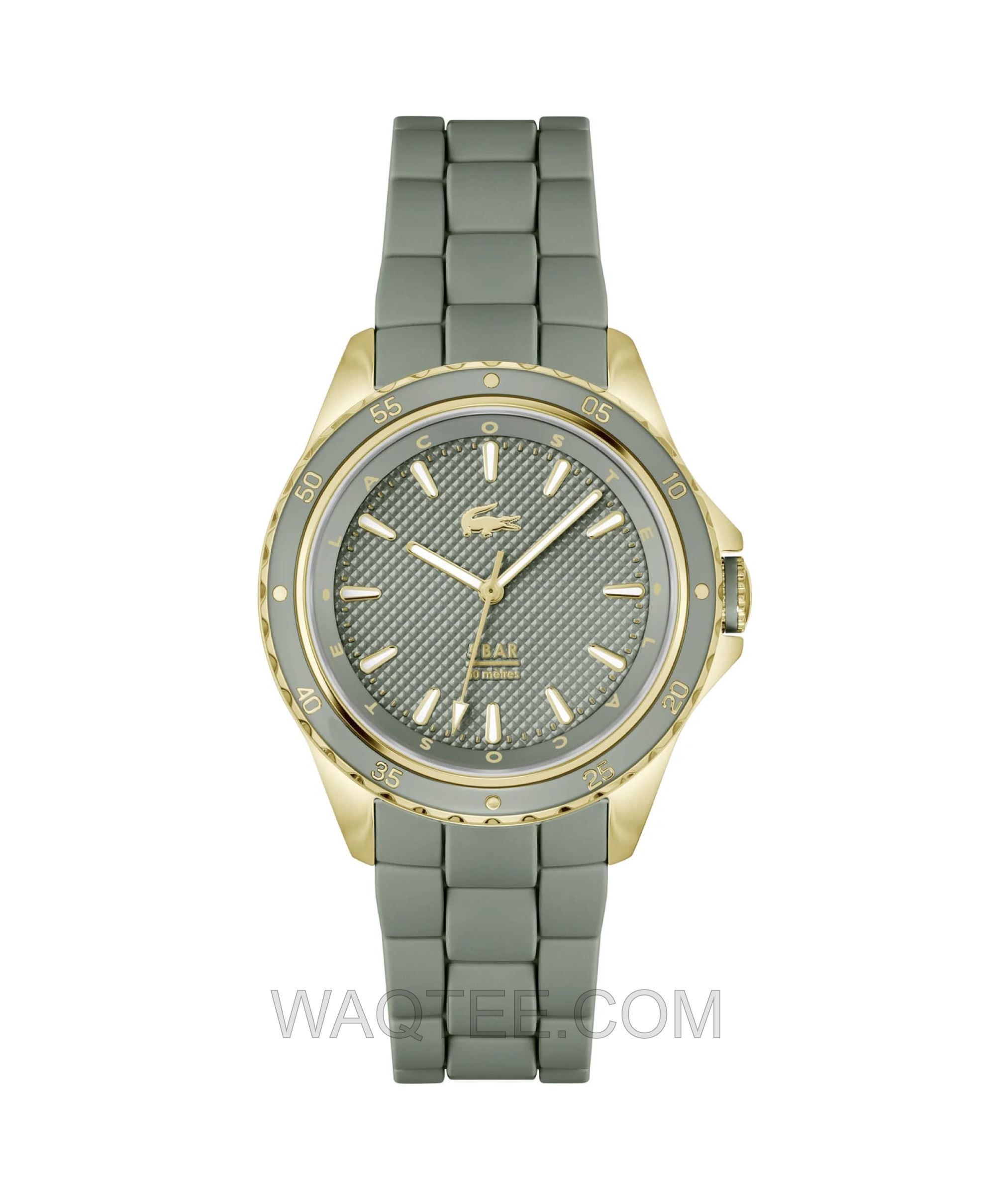 Lacoste Santorini Green Rubber Green Dial For Women | 2001427 | Watch | Watches | Gifts