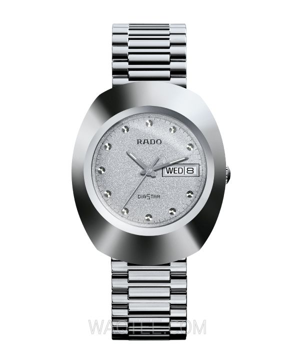 Rado Original Diastar Silver St.Steel Silver Dial For Men | 0R12391103 | ساعة يد | ساعات | هدايا