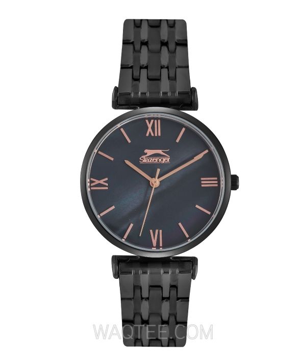 Slazenger Suger Free Black St.Steel Black Dial For Women | SL.9.6229.3.04 | Watch | Watches | Gifts