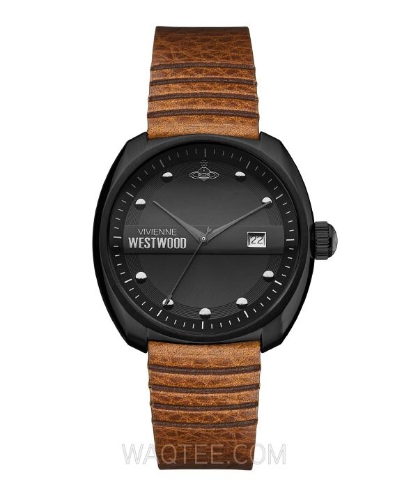 Vivienne Westwood Bermondsey Brown Leather For Men | VV080BKTN | Watch | Watches | Gifts