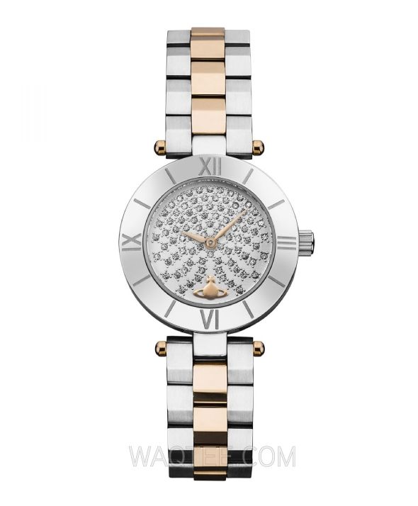 Vivienne Westwood Westbourne Two Tone Silver & Rosegold St.Steel For Women | VV092SSRS | Watch | Watches | Gifts