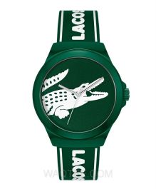 Lacoste Neocroc Green Rubber Green Dial For Men 2011309