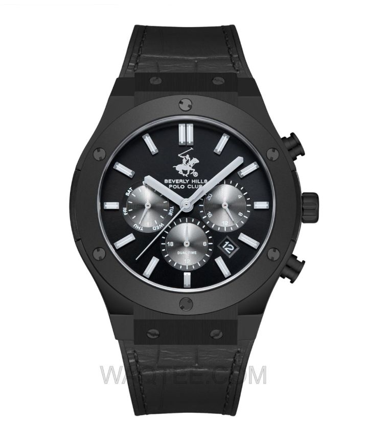 B.H. Polo Club Andreas Multifunction Full Blackl For Men 