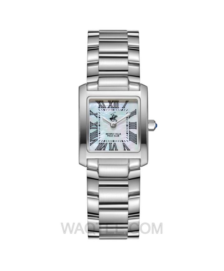 B.H. Polo Club Luna Golden St. Steel MOP Dial For Women
