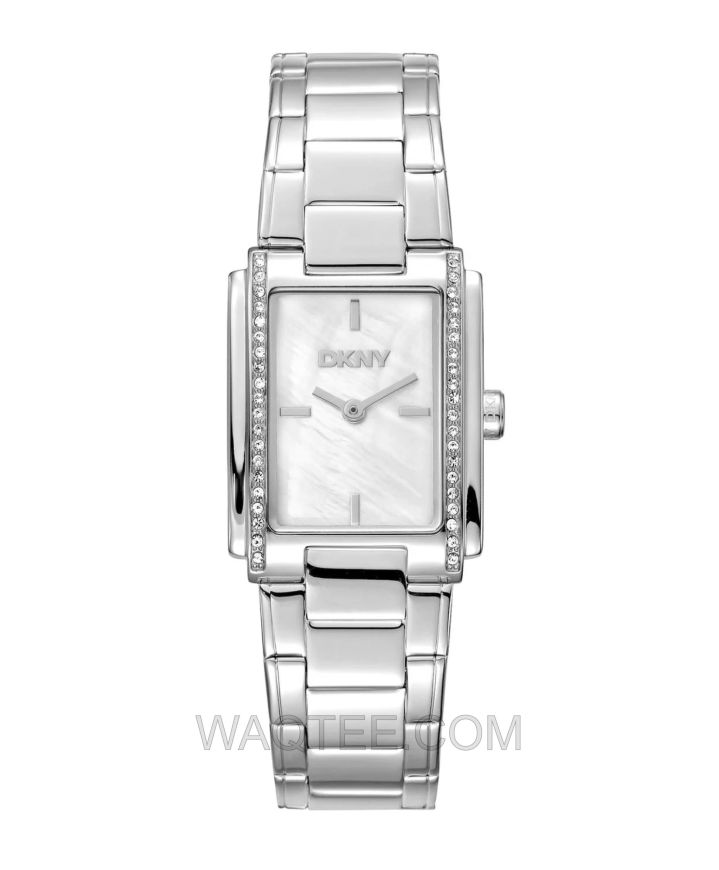 DKNY Brooklyn Silver St. Steel MOP Dial For Women
