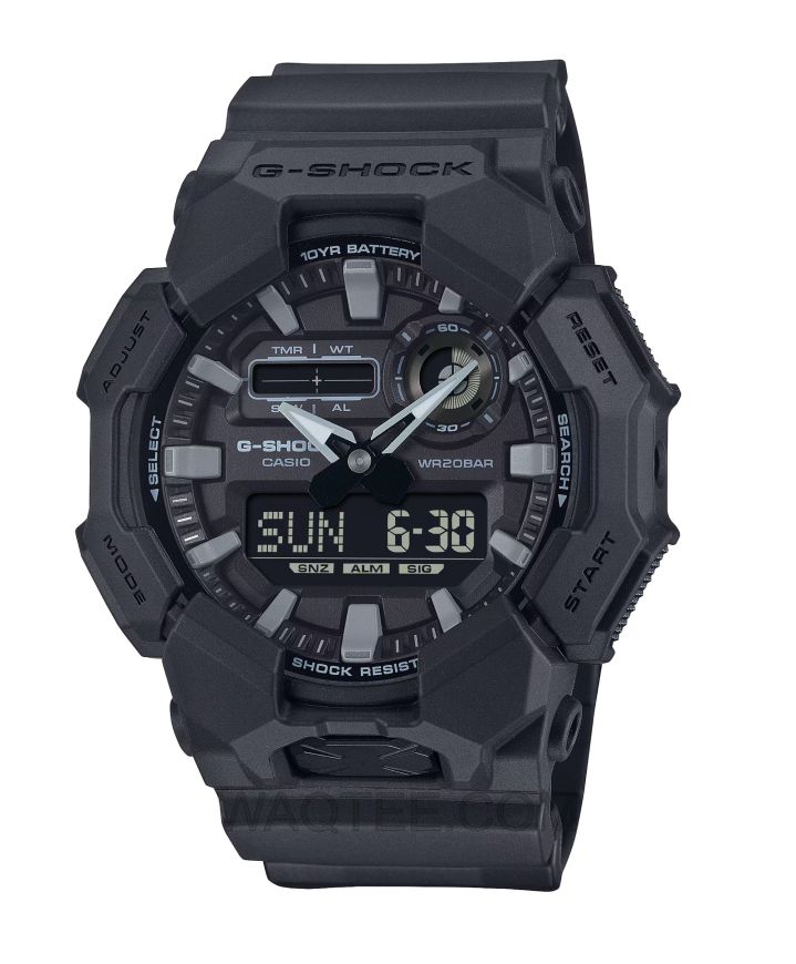 Casio G-Shock GA-010 -1a1 Series Black Rubber Black Dial For Men
