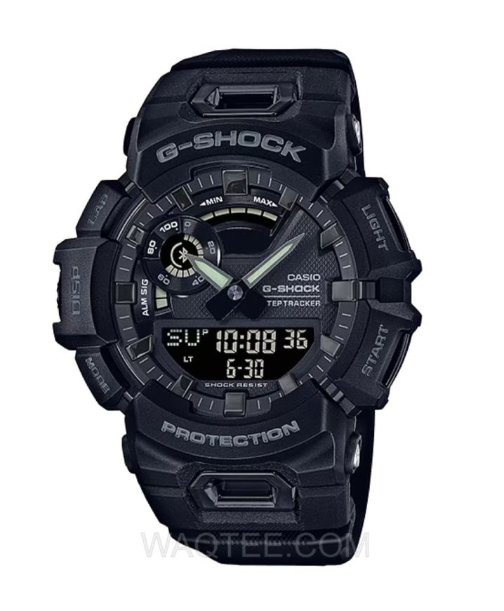 Casio G-Shock Black Rubber Black Dial For Men