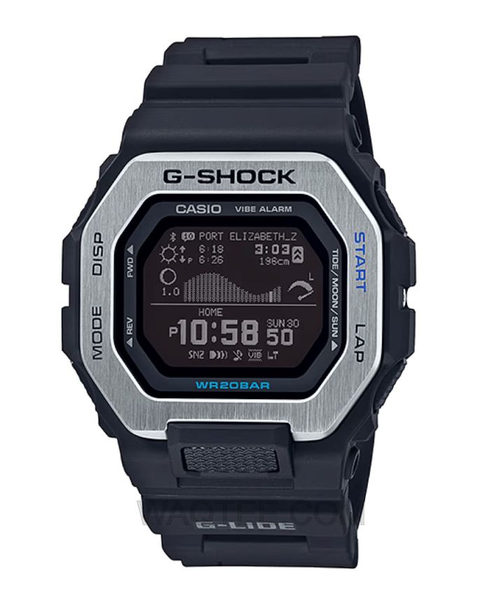 Casio G-Shock GBX-100 Series Black Rubber Black Dial For Men