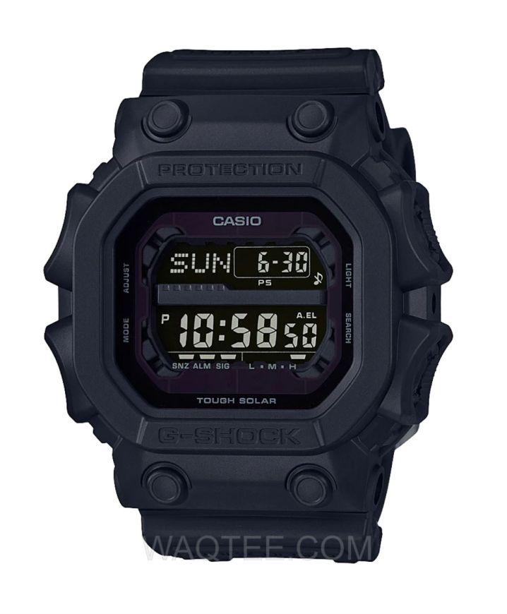 Casio G-Shock Digital XL Black Rubber Black Dial For Men 