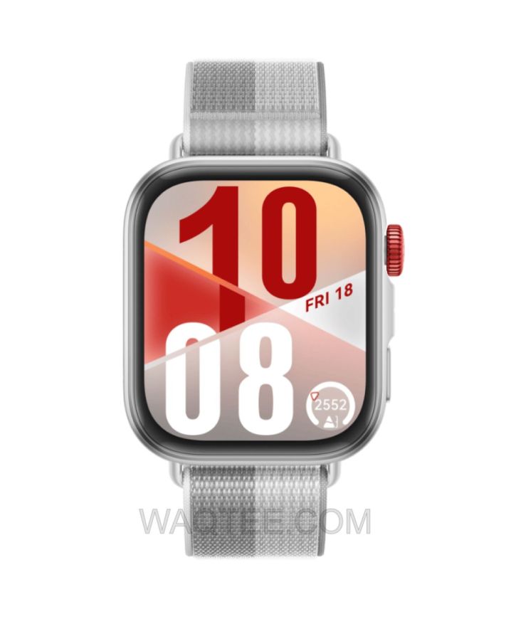 Huawei Watch Fit 4 Bluetooth Calling Aluminum alloy case Grey Nylon Strap Unisix