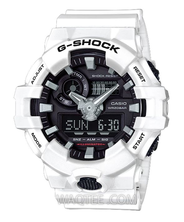 Casio G-Shock TRENDING White & Black Dial For Men 