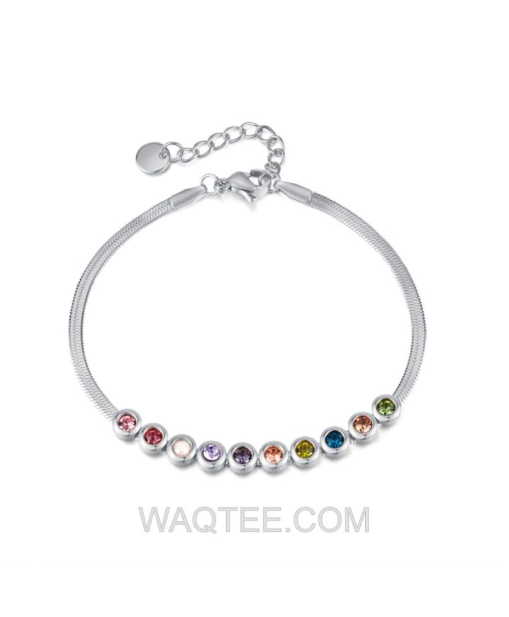 Lee Cooper Aurora Silver St. Steel Bracelet For Women