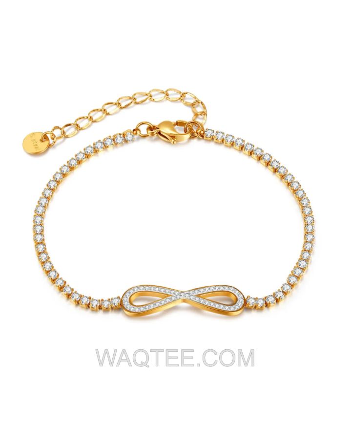 Lee Cooper Amoura Golden St. Steel Bracelet For Women