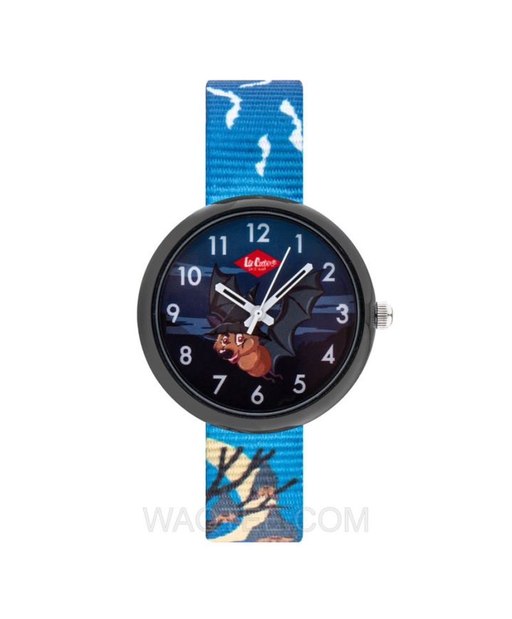 Lee Cooper Kids Blue Bat Dark Blue Cloth Dark Blue Dial