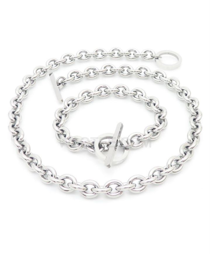 Lee Cooper Captivating Silver St. Steel Half Set
