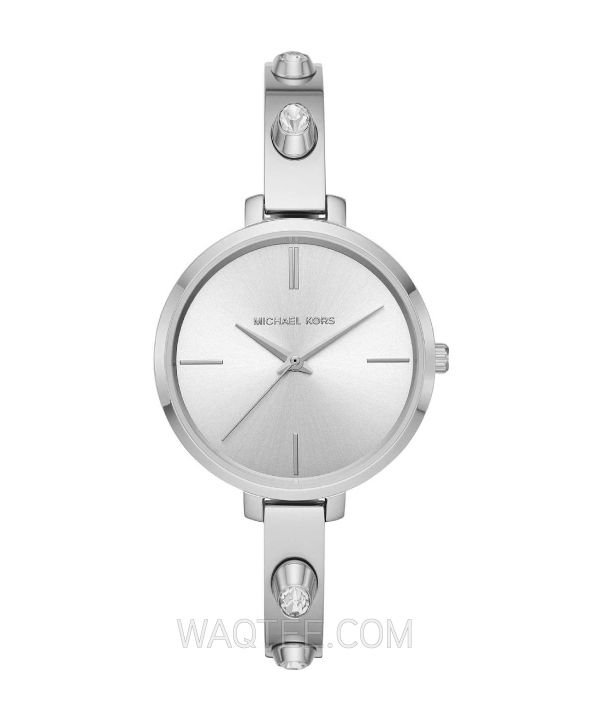 Michael Kors Jaryn Silver St.Steel Silver Dial For Women