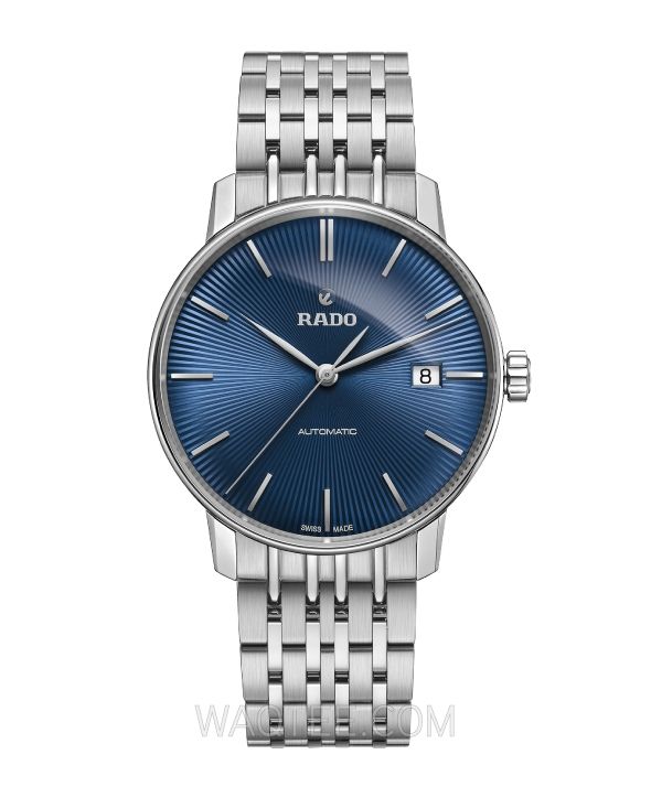 Rado Coupole Classic Automatic Silver St.Steel Dark Blue Dial For Men