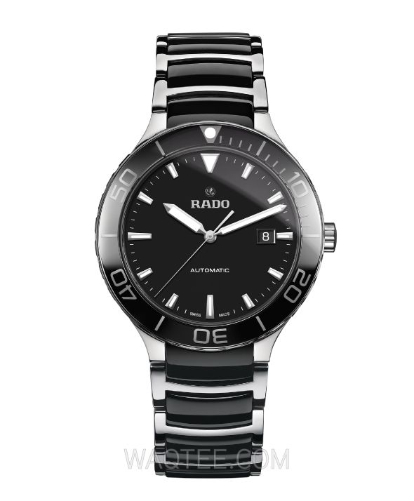 Rado Centrix Automatic Silver & Black St.Steel Black Dial For Women