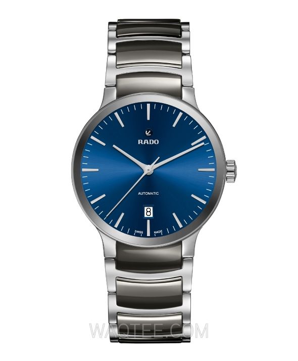Rado Centrix Automatic Gun Metal St.Steel Dark Blue Dial For Men