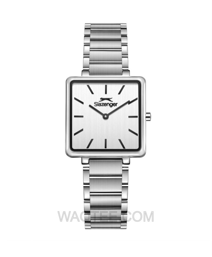 Slazenger Tressa Silver St. Steel Silver Dial For Women