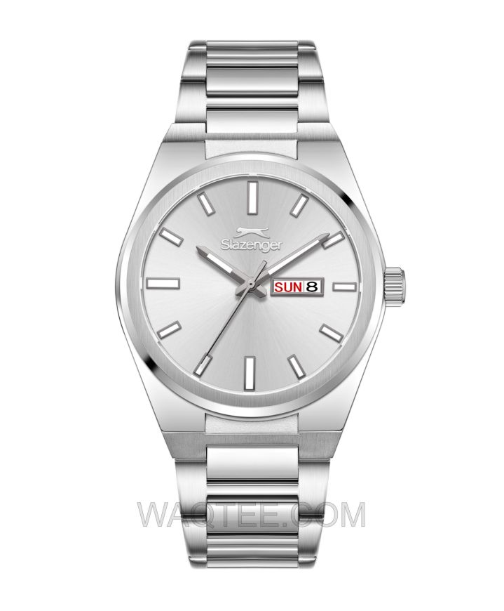 Slazenger Blitz Silver St. Steel Silver Dial For Men