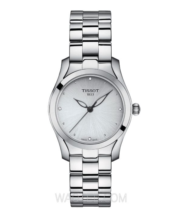 TISSOT T-Wave Silver St.Steel Silver Dial For Women