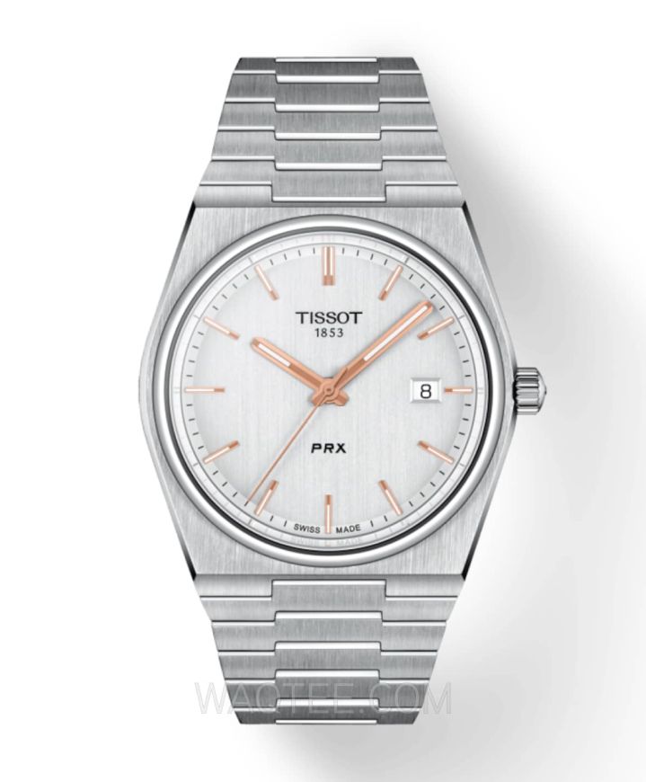 TISSOT PRX Silver St.Steel Silver Dial For Men 