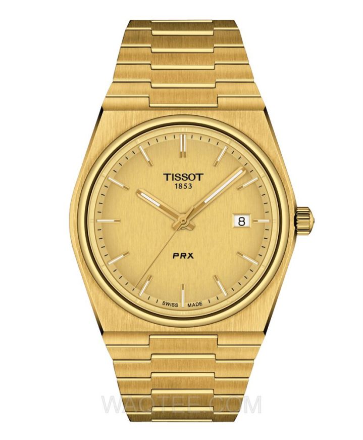 Tissot PRX Golden St. Steel Golden Dial For Men