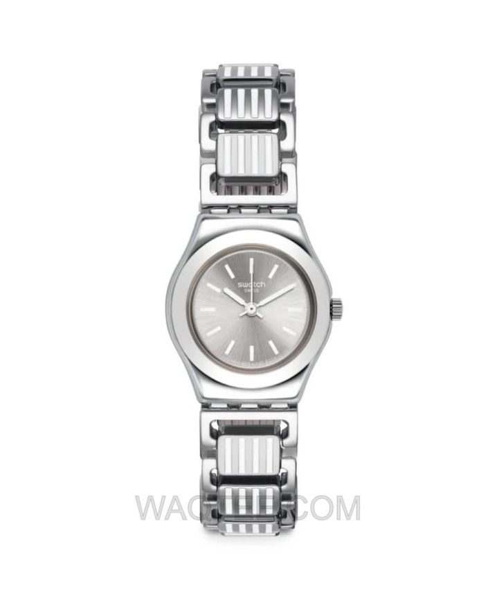Swatch Persienne Silver St. Steel Silver Dial Fo Women