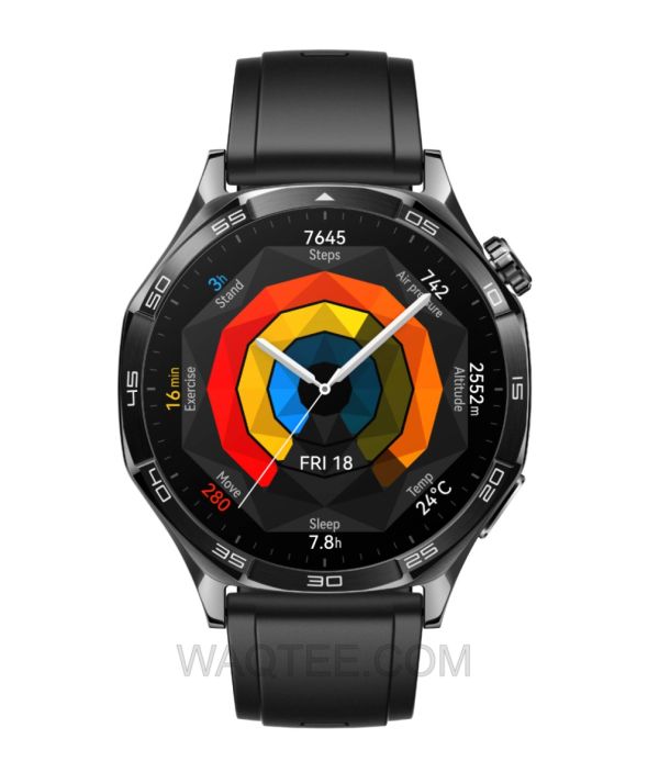Huawei Smart Watch GT 5 Black Rubber With GIFT (Huawei FreeBuds SE 2)