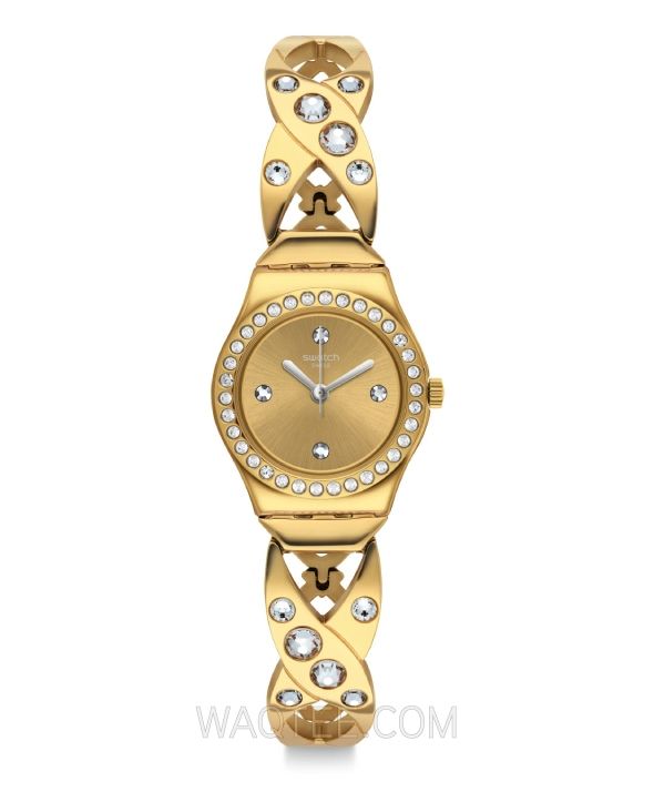 Swatch Goldy Hug Golden St.Steel For Women